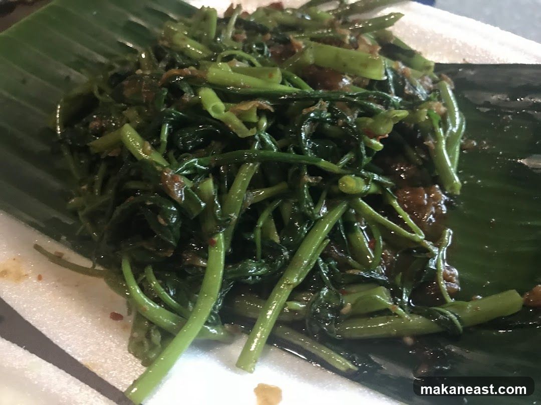 Stir-fried Water Spinach