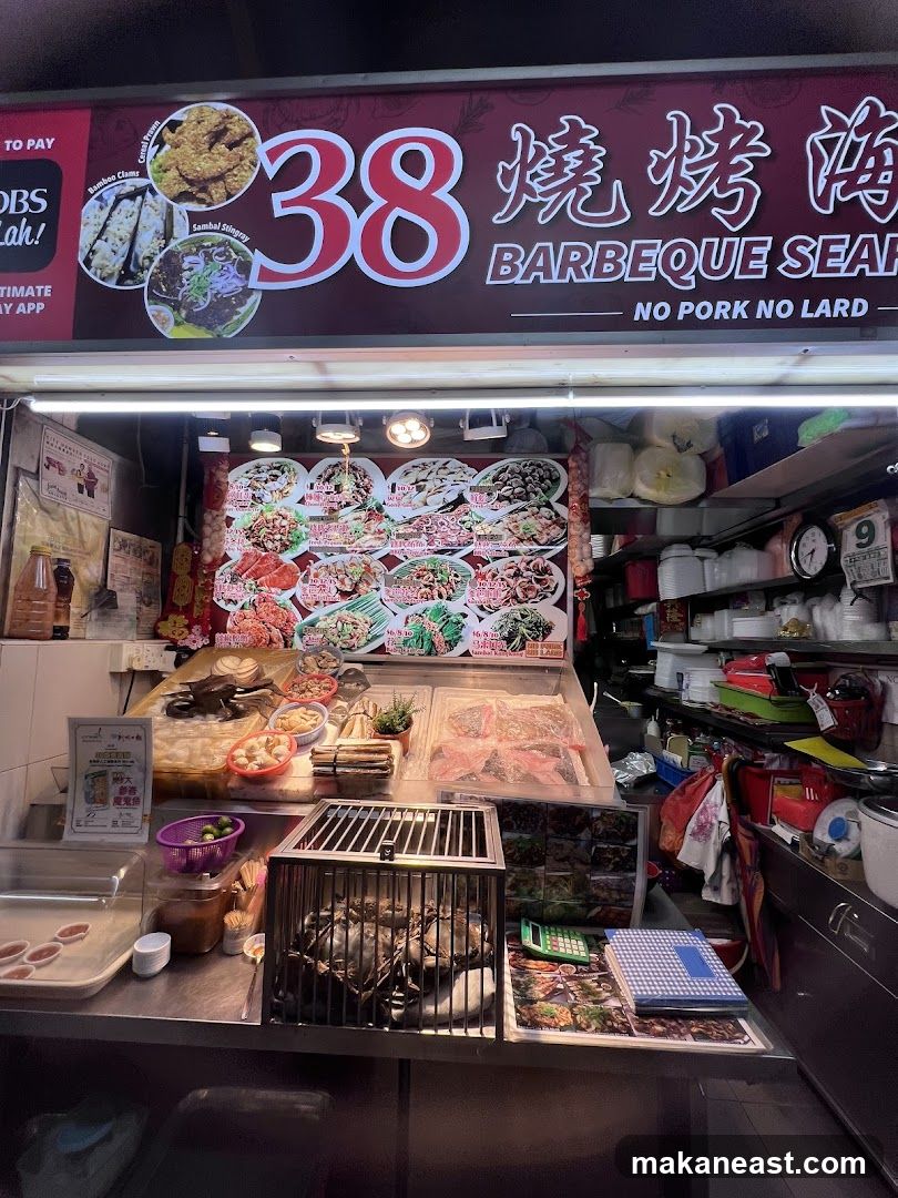 Barbeque Seafood Stall