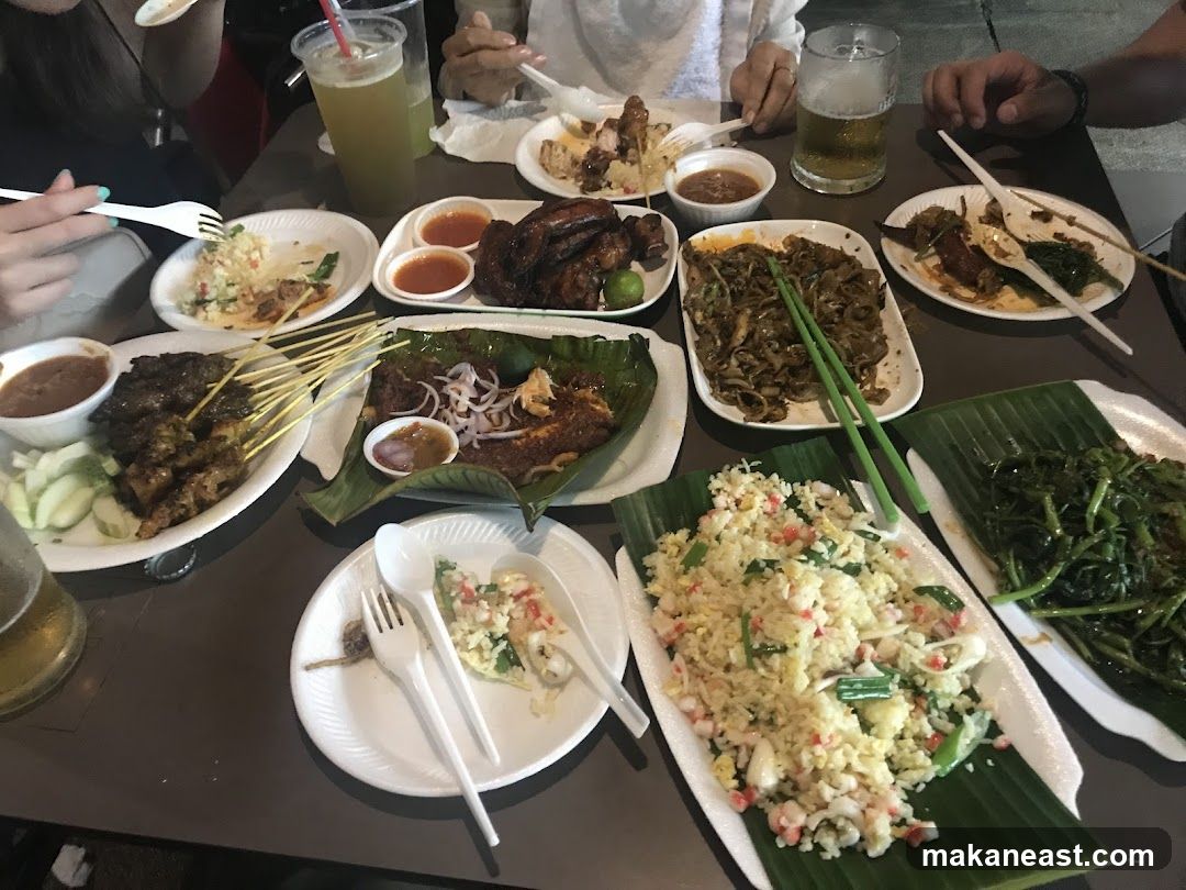Table Full of Food