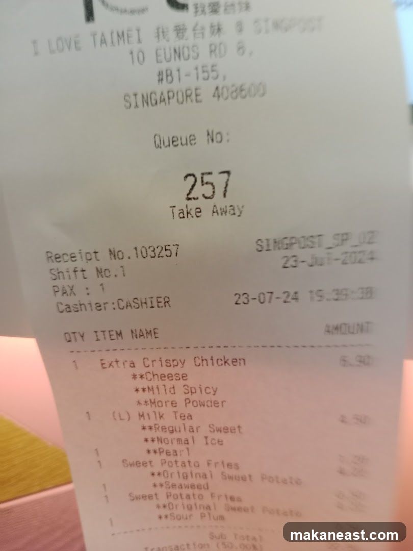 Receipt