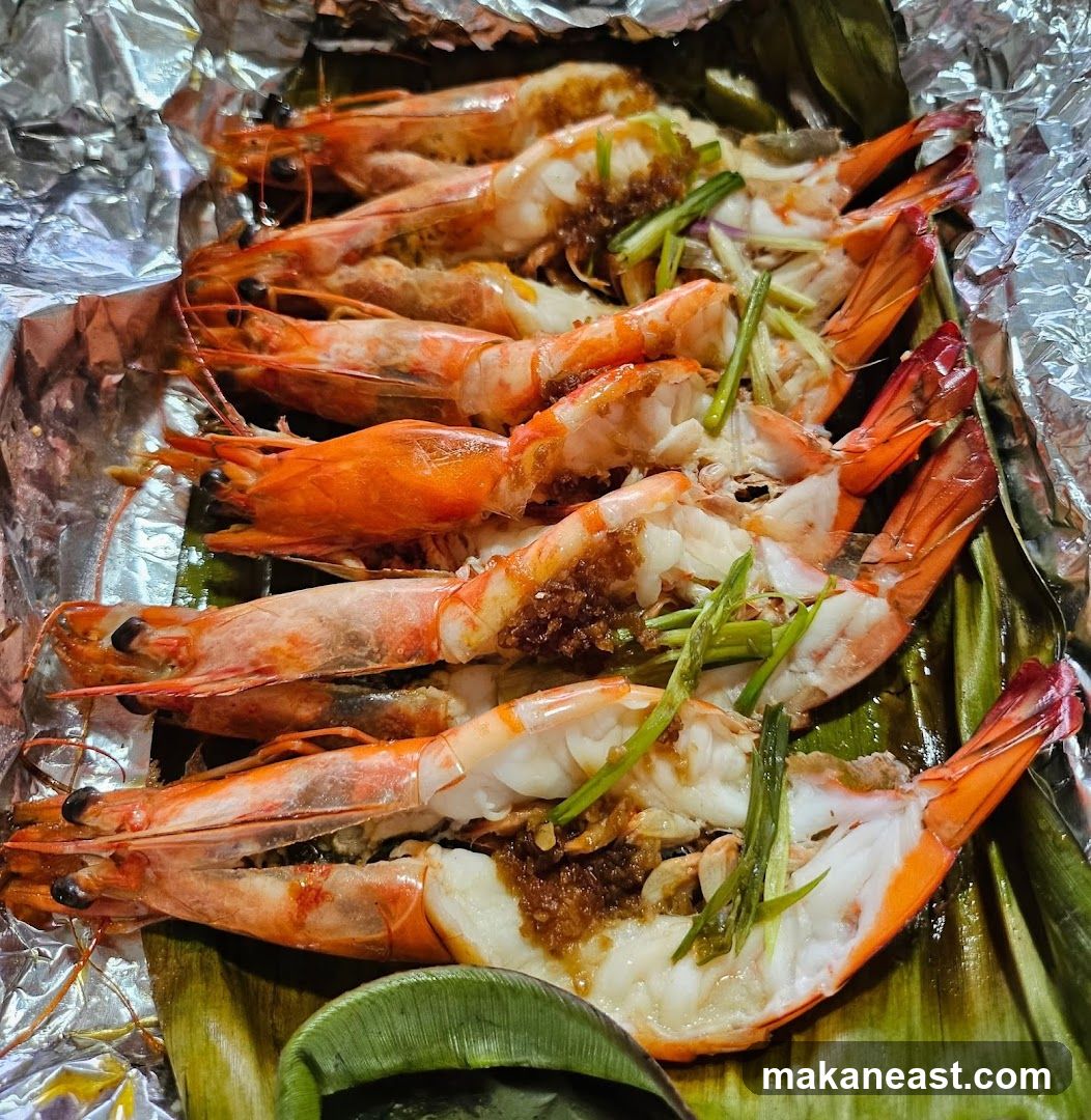 Steamed Prawns