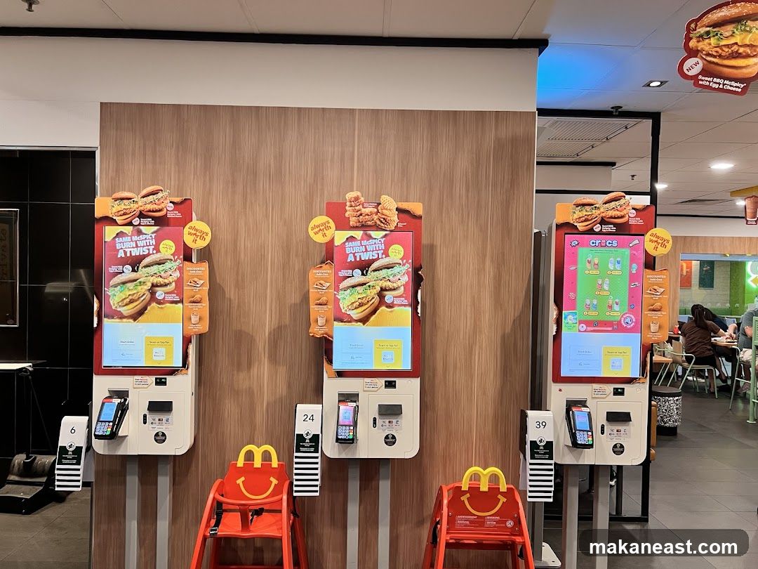 Self-order kiosks