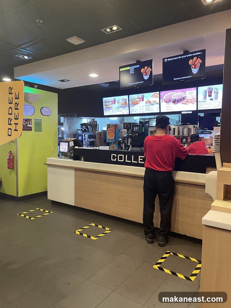 McDonald's Counter