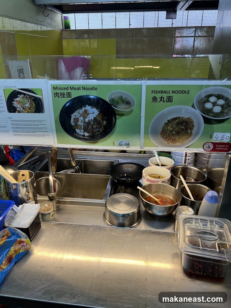 Food Stall Menu