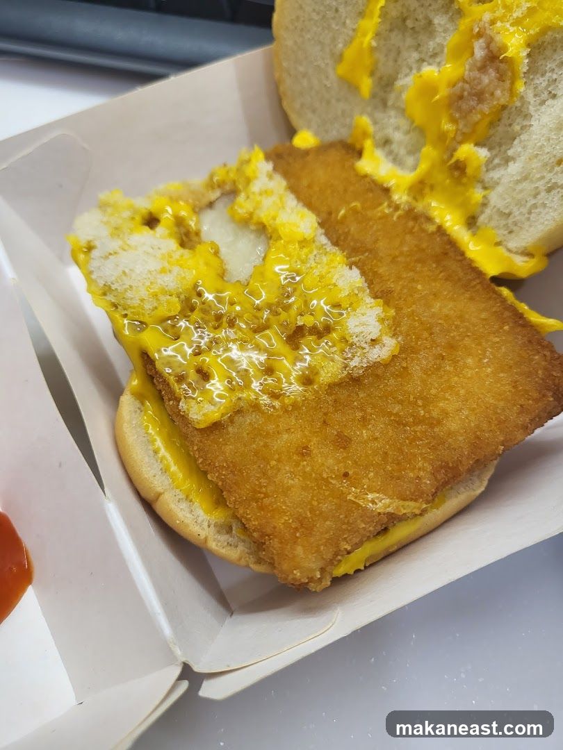 Fish Sandwich with Cheese
