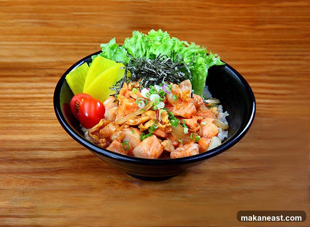 Salmon Donburi