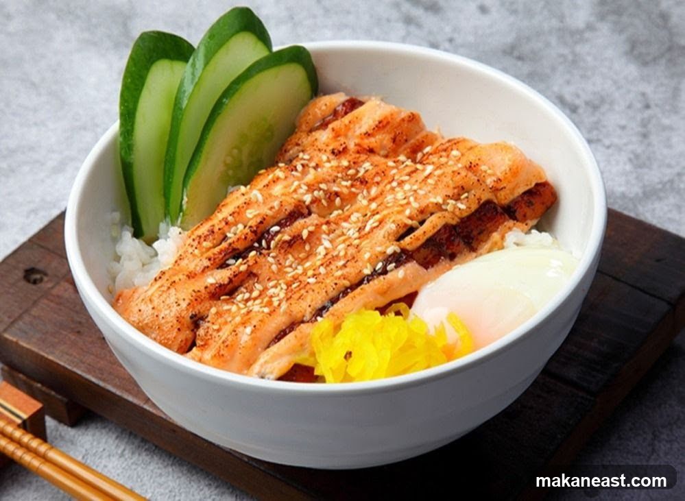 Salmon Donburi