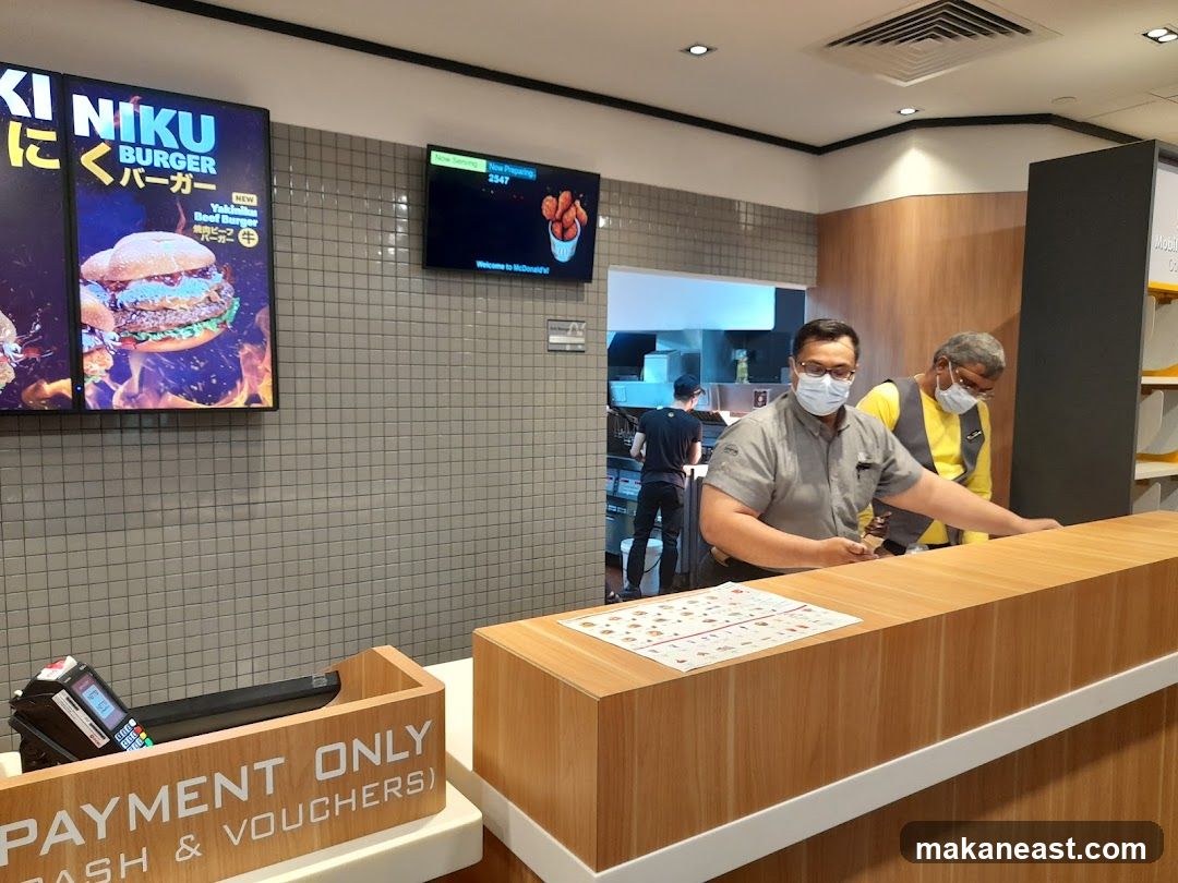McDonald's Counter