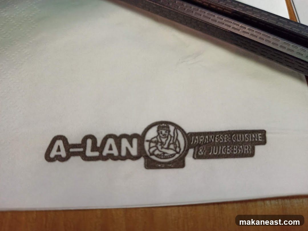 A-LAN Japanese Cuisine & Juice Bar Logo