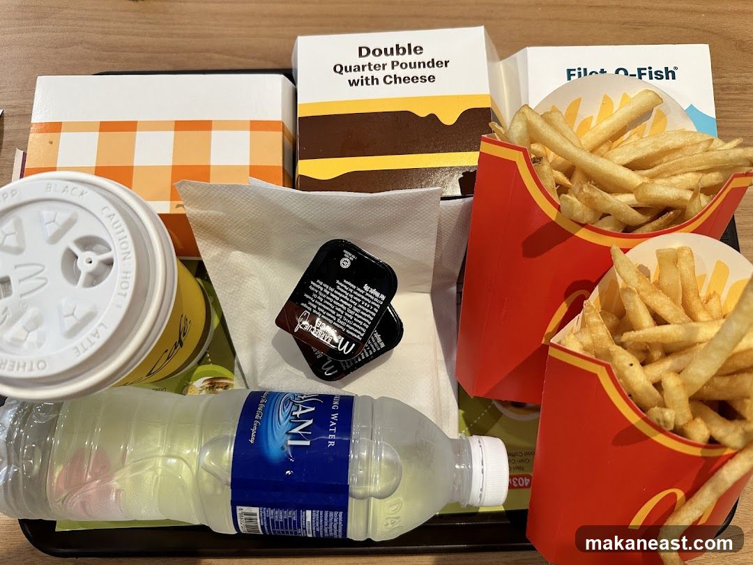 Fast food meal
