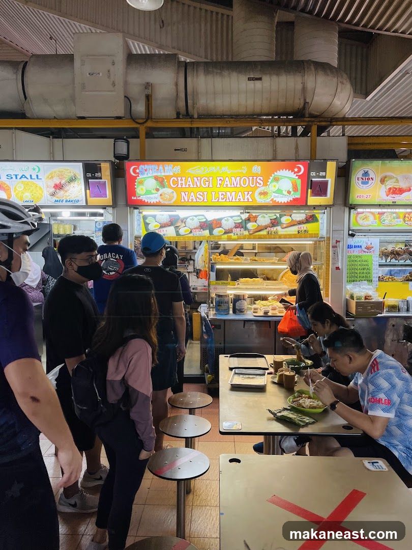 Food Stall with Nasi Lemak