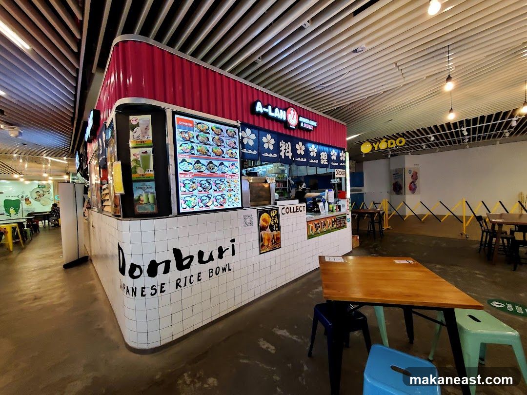 Donburi Japanese Rice Bowl Stall