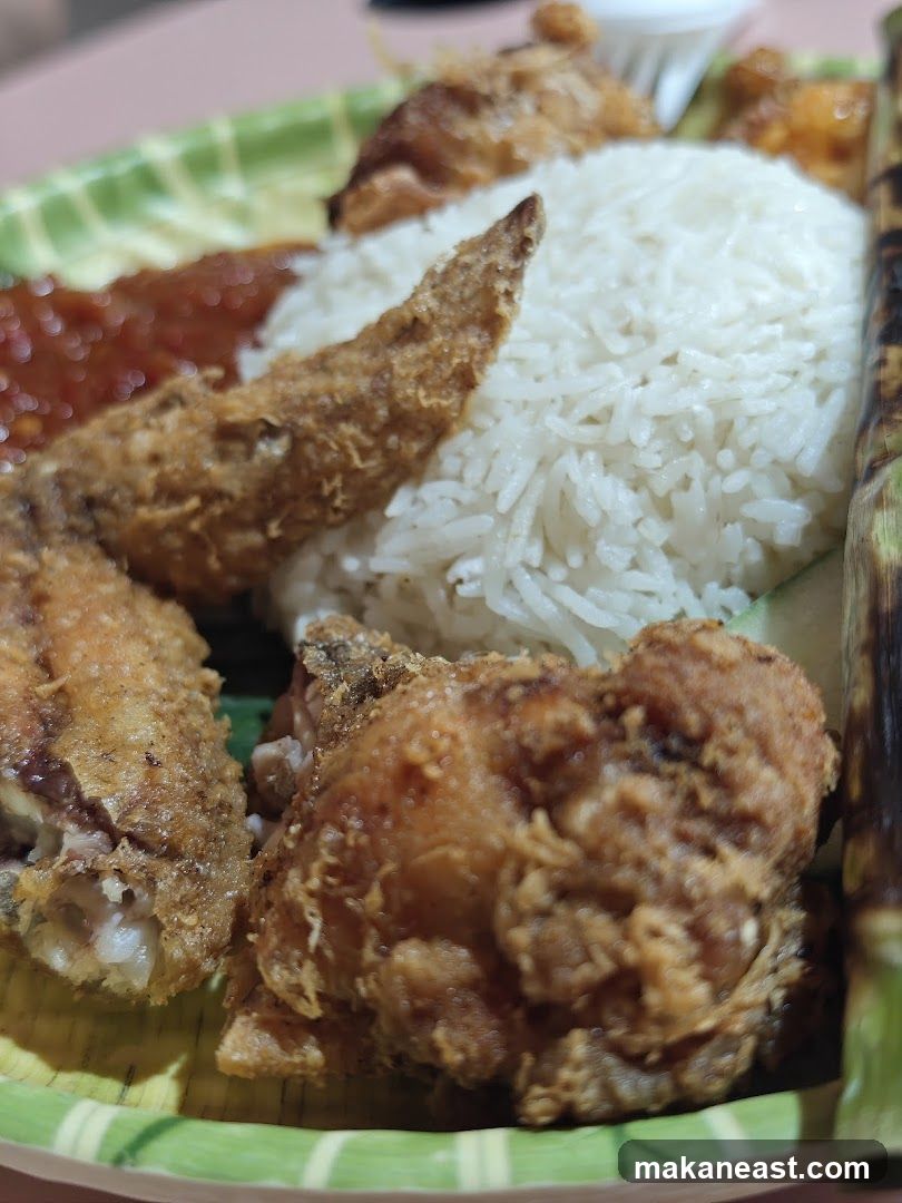 Fried Chicken and Rice