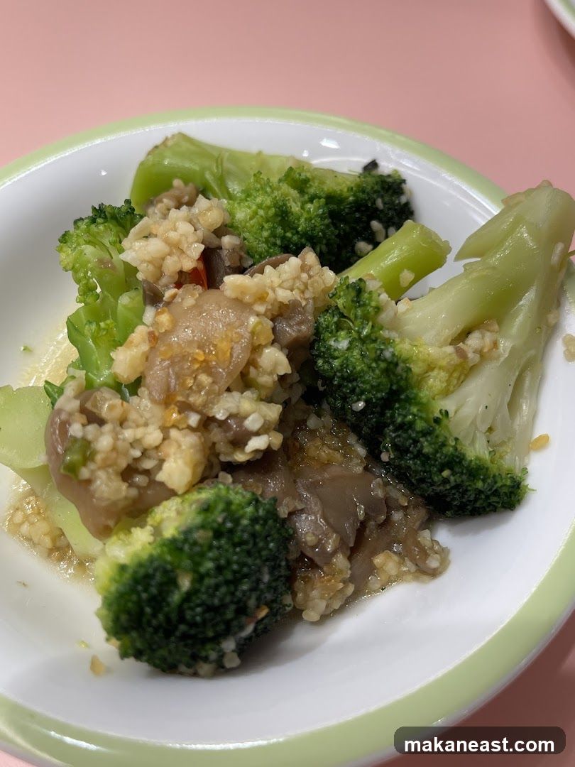 Broccoli and Meat Dish