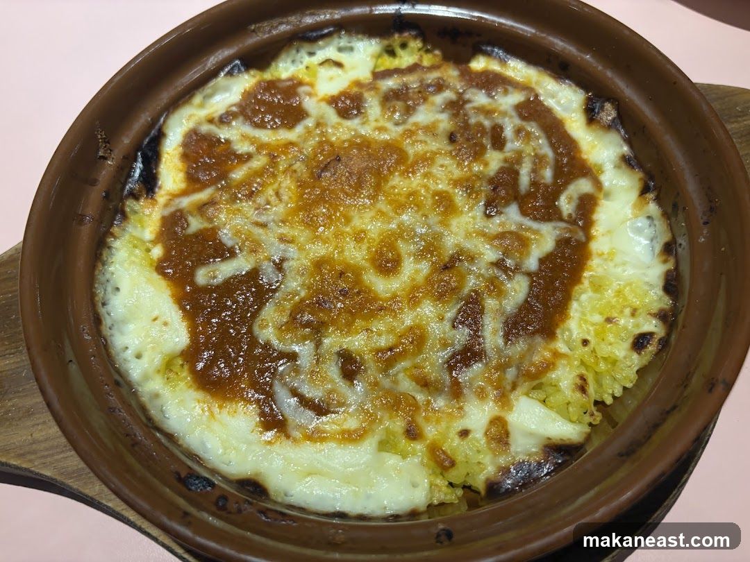 Cheesy Baked Rice