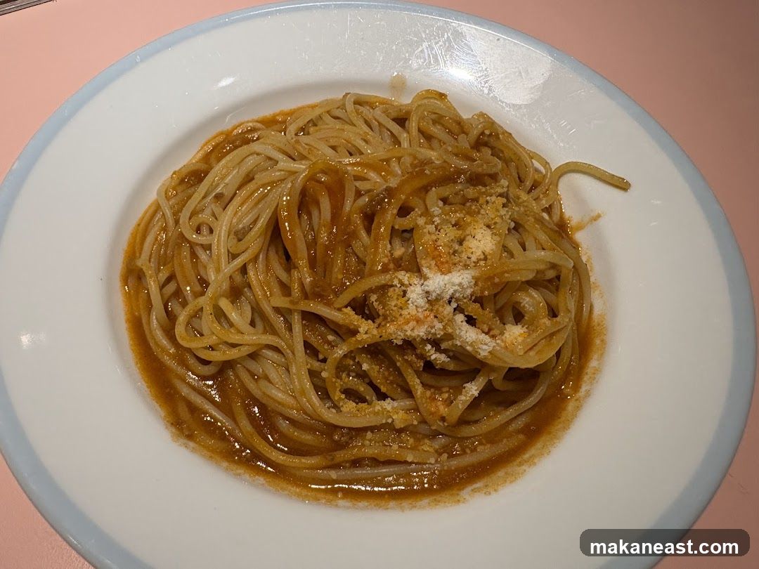 Spaghetti with Sauce