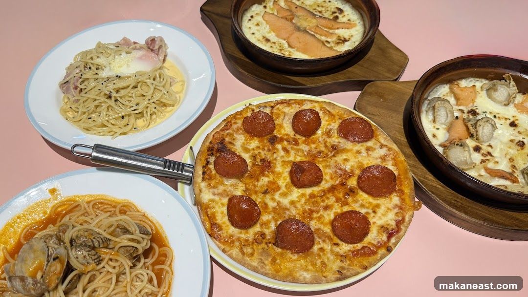 Assortment of Italian Dishes