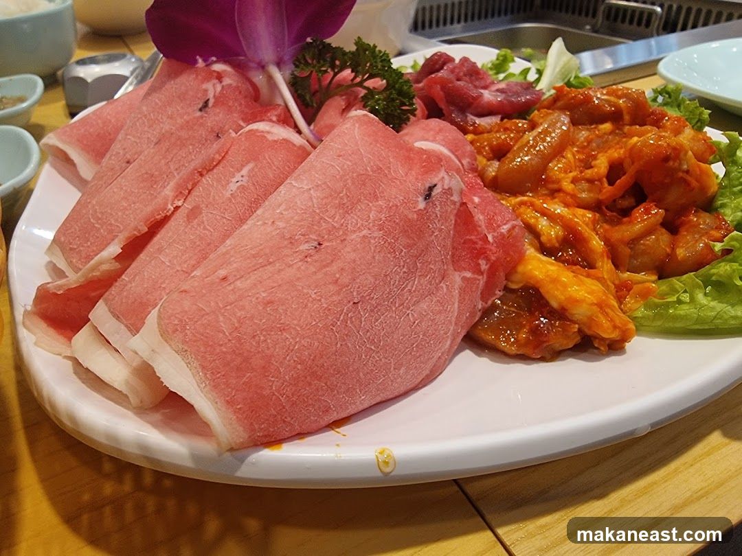 Assorted Raw Meats