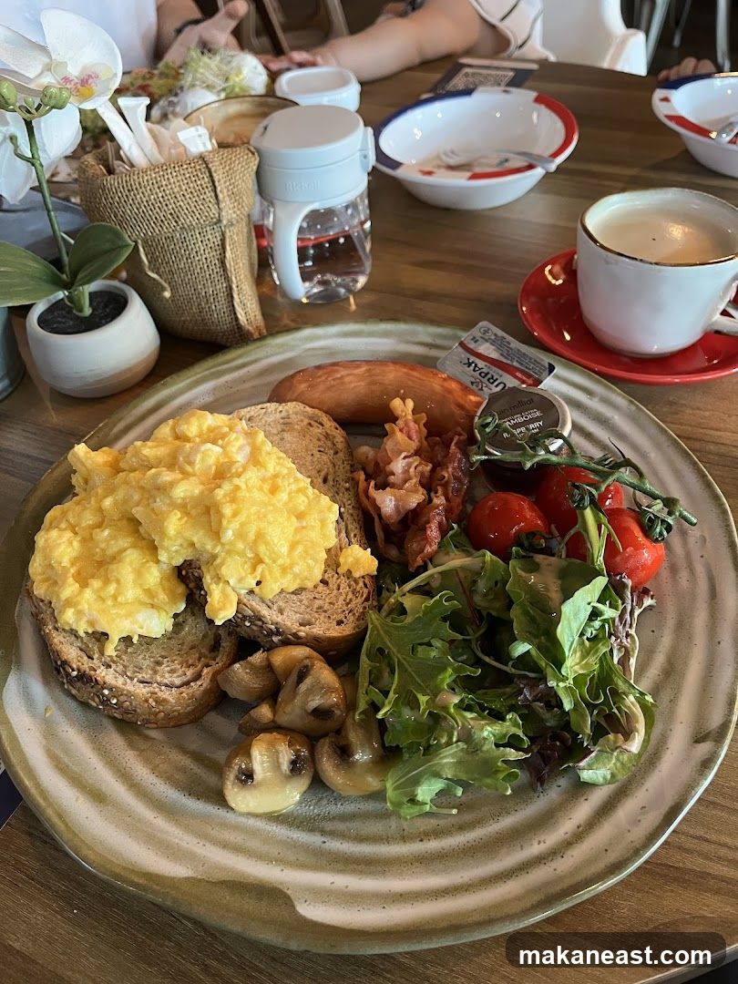 Scrambled Eggs Breakfast