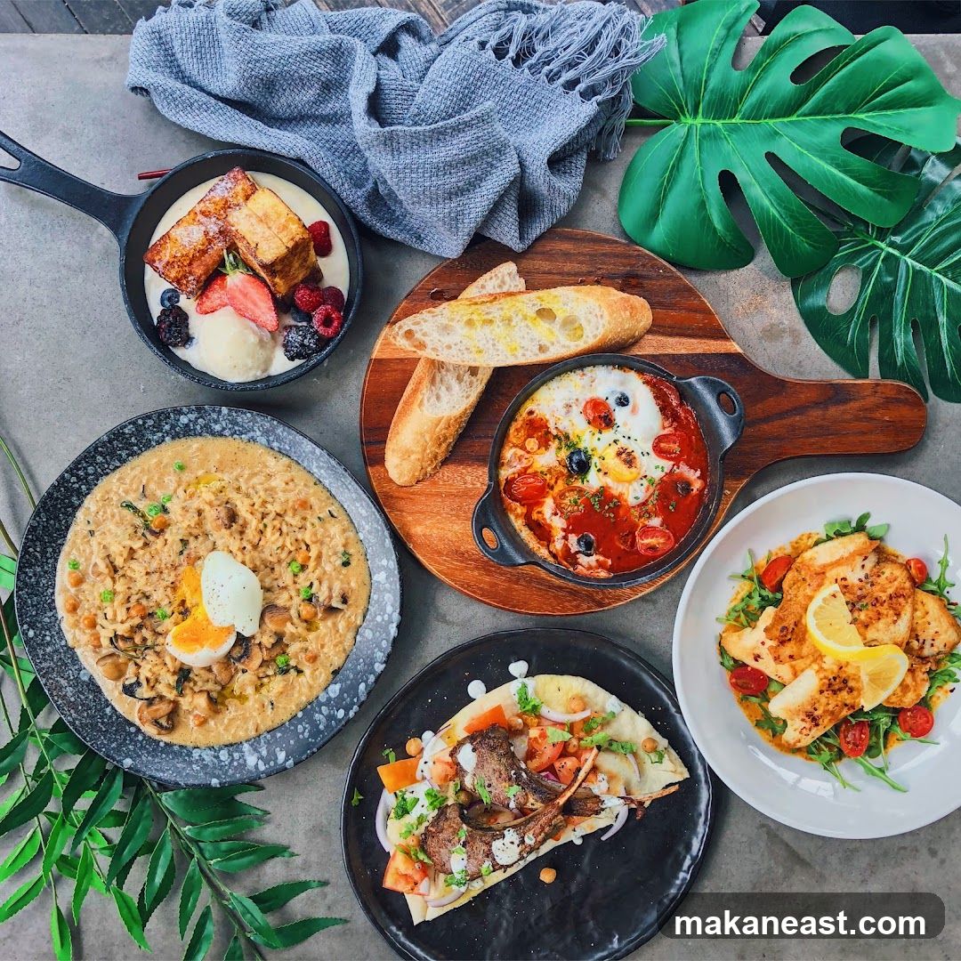 Assortment of Dishes