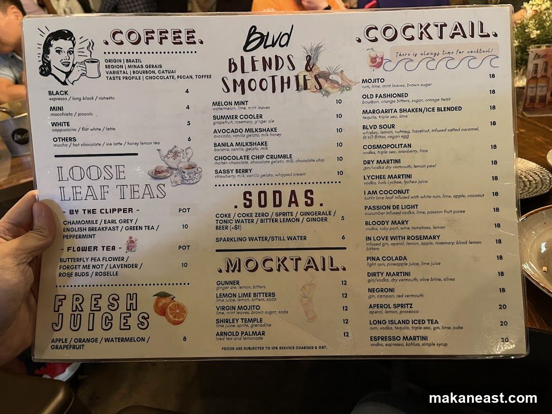 Bud Blends & Smoothies Cocktails Sodas Mocktails Fresh Juices