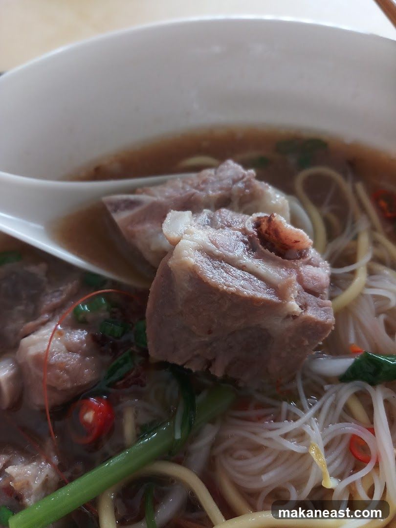 Pork Ribs Noodle Soup