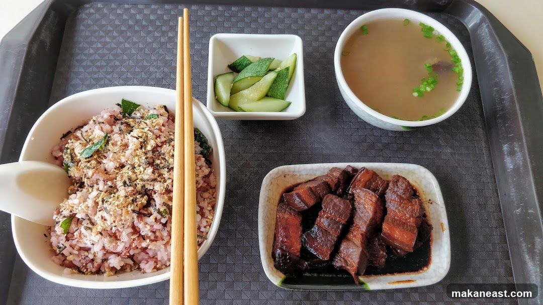 Braised Pork Belly Rice Set