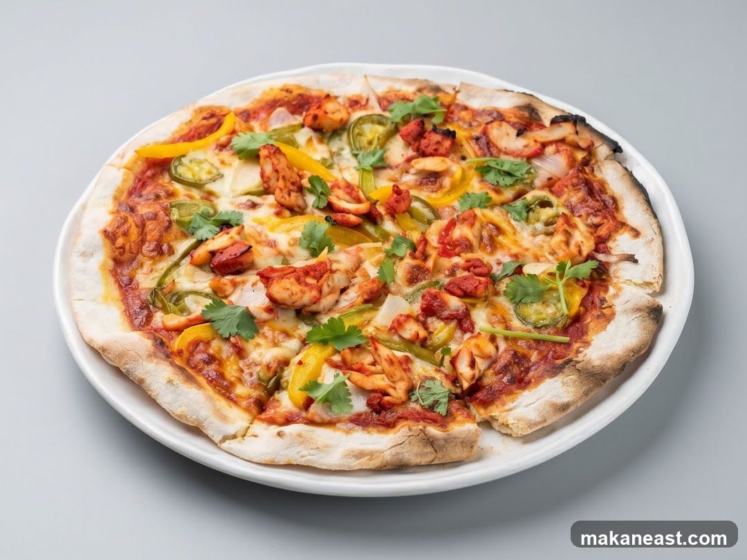 Tandoori Chicken Pizza