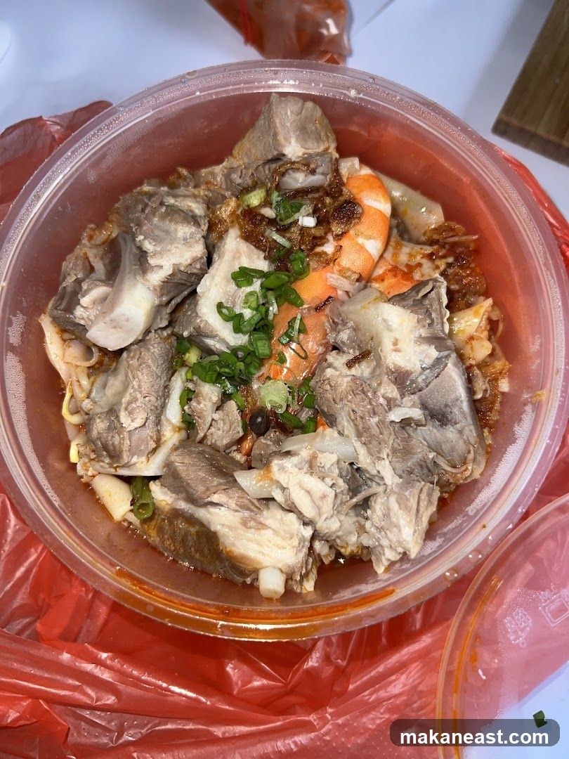 Pork Ribs and Shrimp Dish