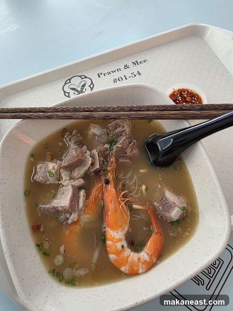 Prawn and Pork Rib Soup