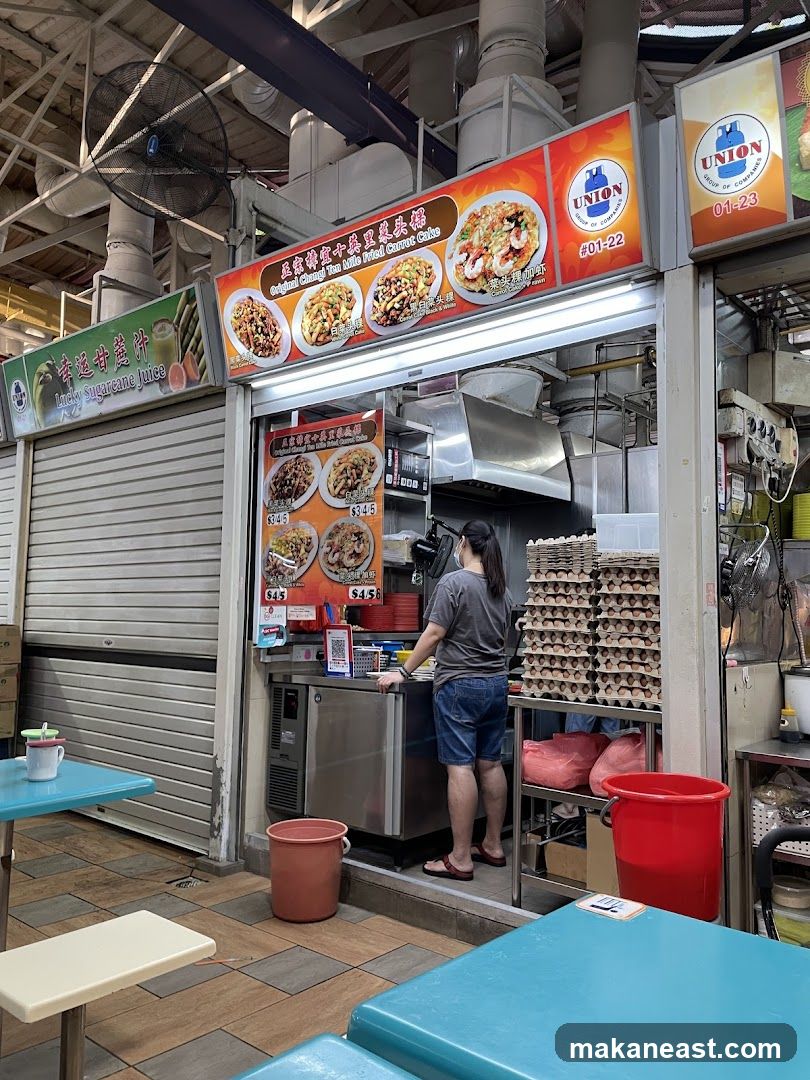 Food Stall with Menu