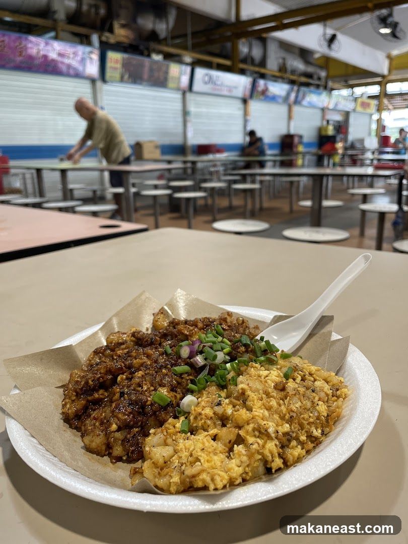 Food at a hawker centre