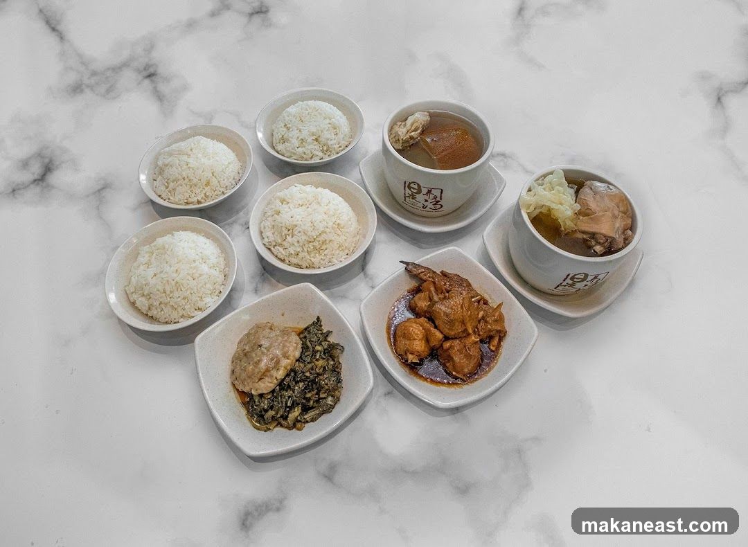 Assortment of Chinese Dishes