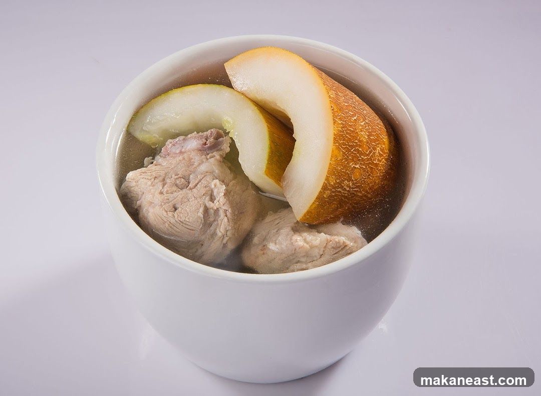Pork Rib and Melon Soup