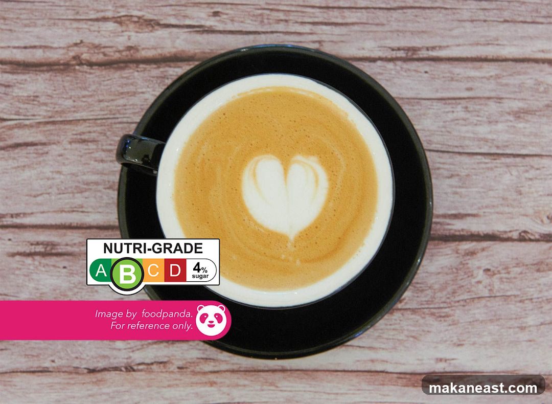 Latte with Heart Art