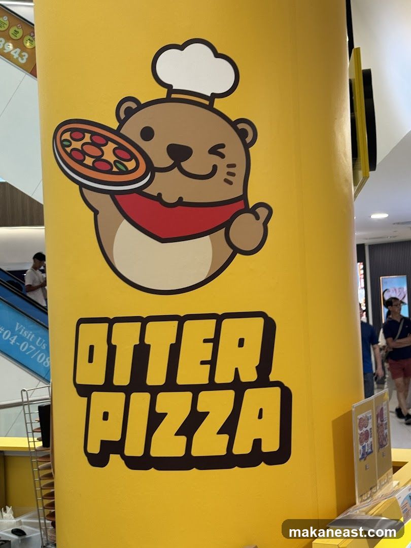Otter Pizza Advertisement