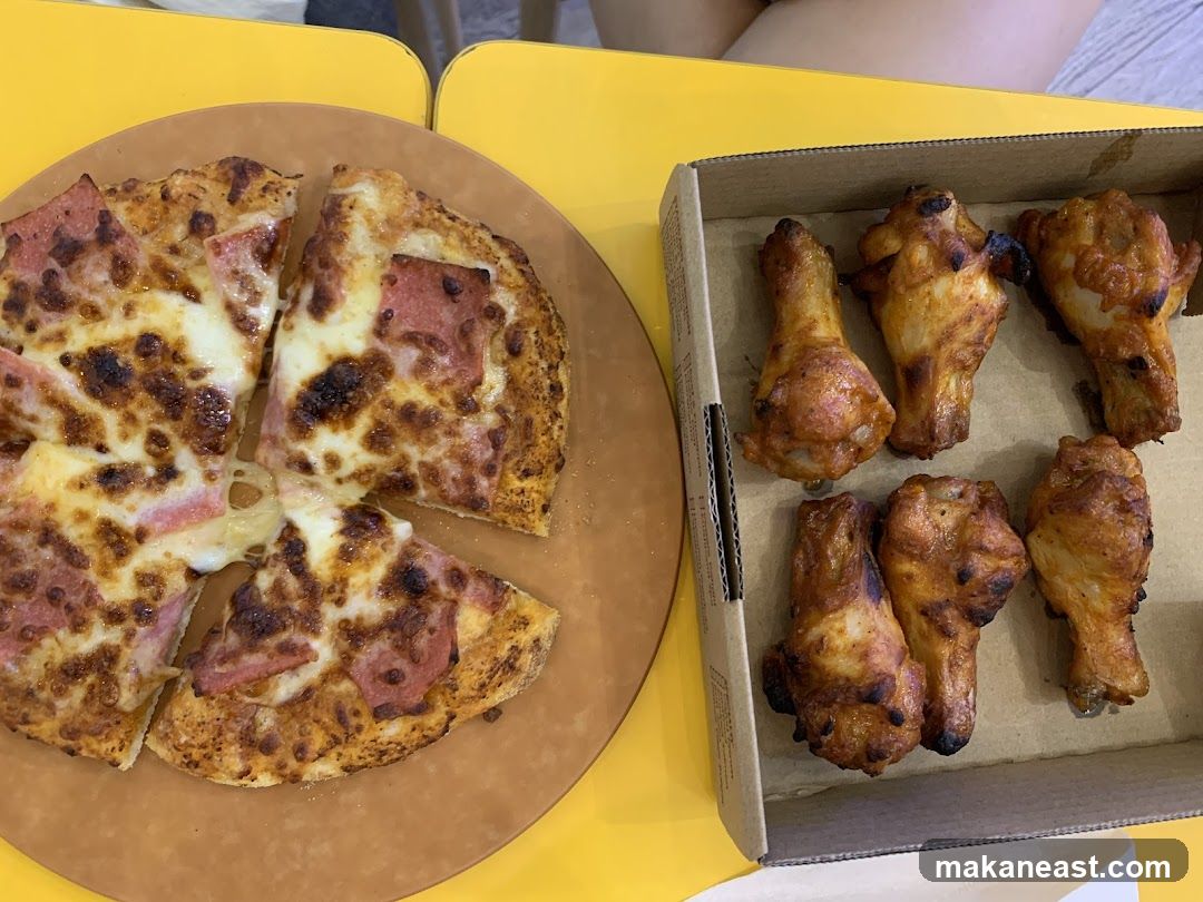 Pizza and Chicken Wings