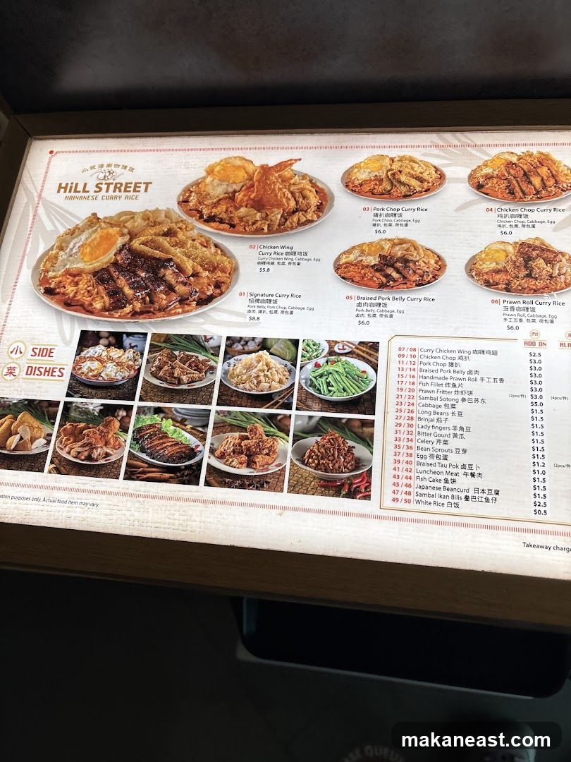 HILL STREET HAINANESE CURRY RICE