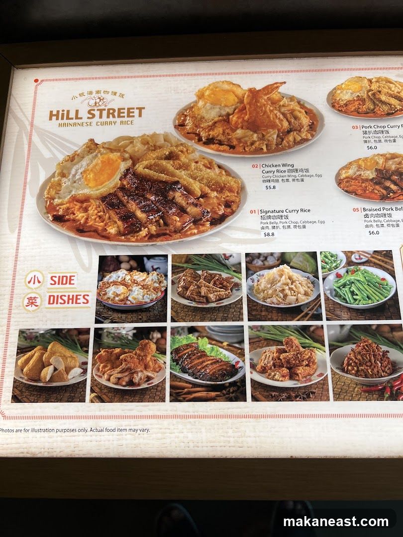HILL STREET HAINANESE CURRY RICE