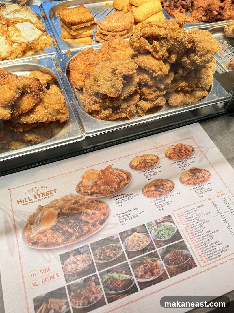 Hill Street Hainanese Curry Rice Menu