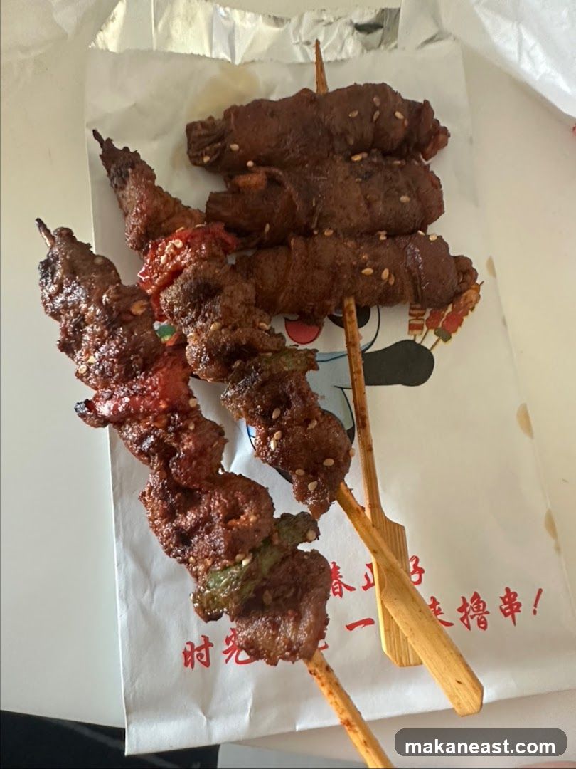 Skewered Meats