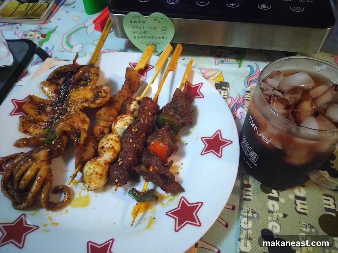Skewers and Drink