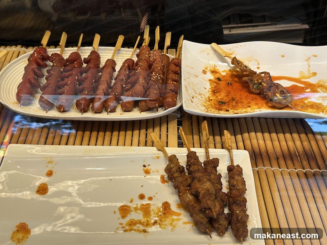 Skewered Meats
