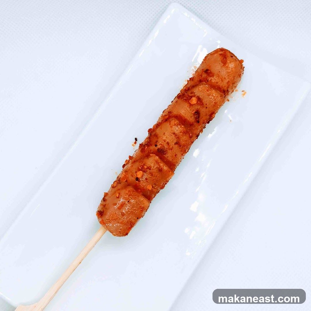 Spicy Sausage Skewer