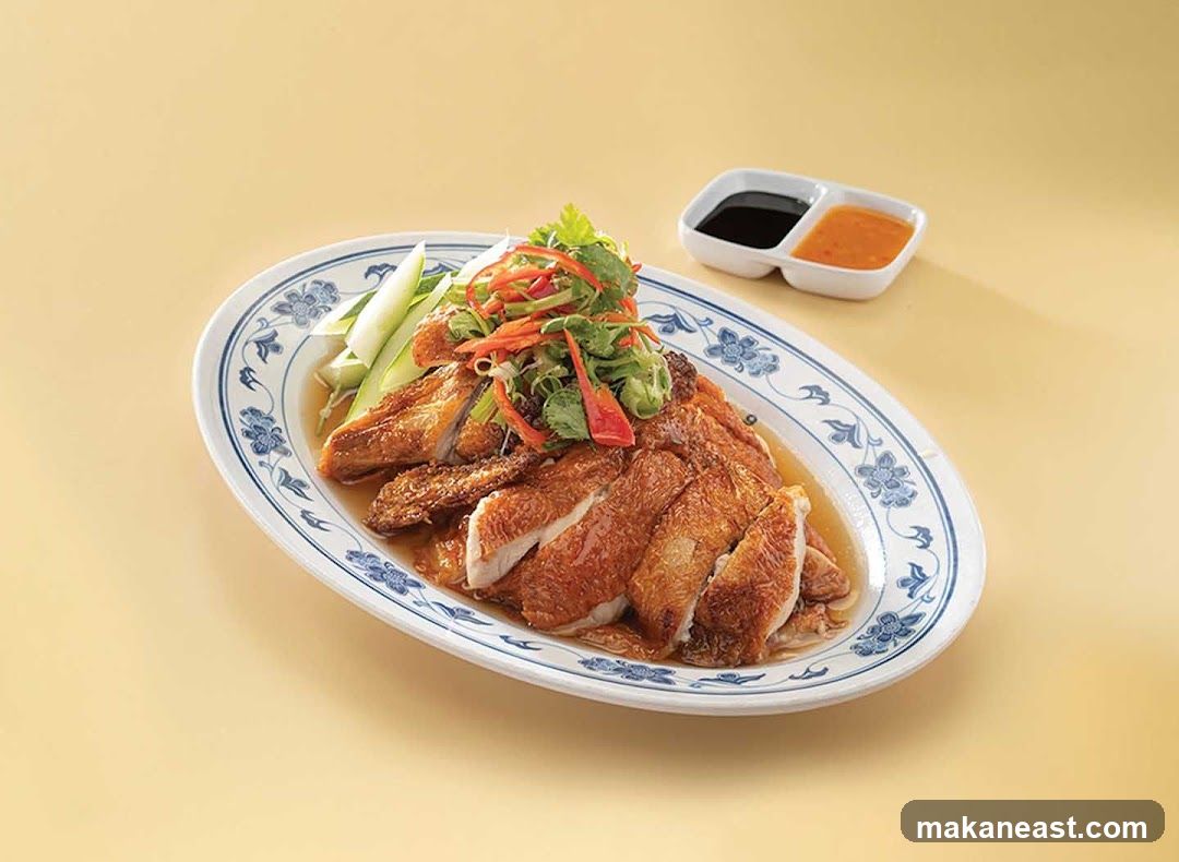 Roasted Chicken with Dipping Sauces