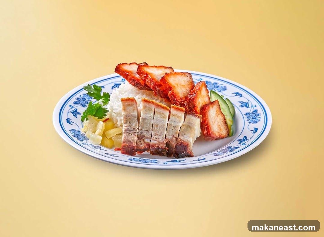 Roast Pork and Char Siu Rice