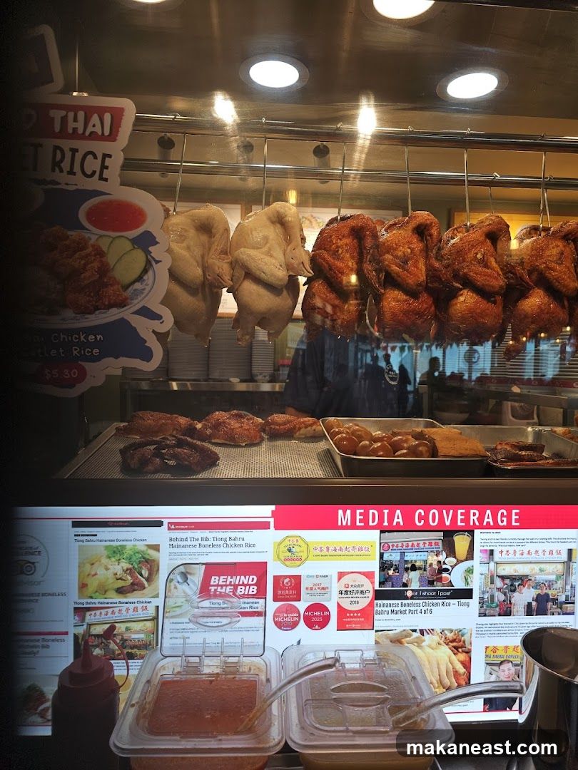 Hainanese Chicken Rice Stall