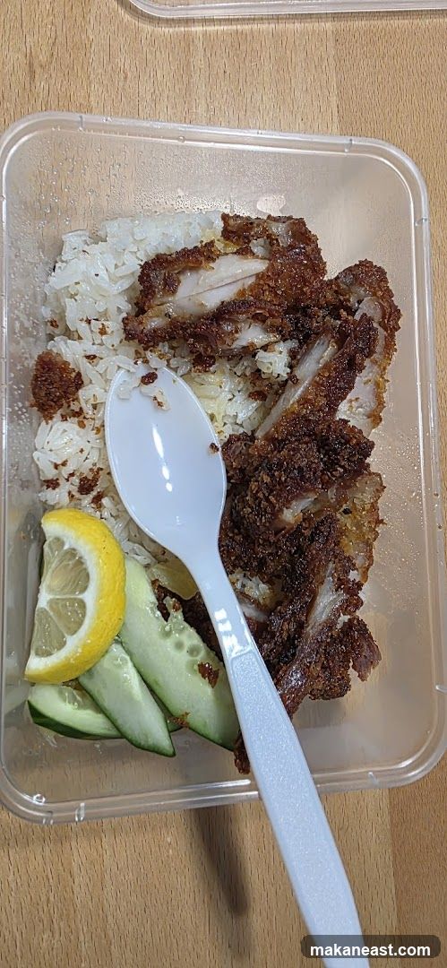 Fried Chicken with Rice