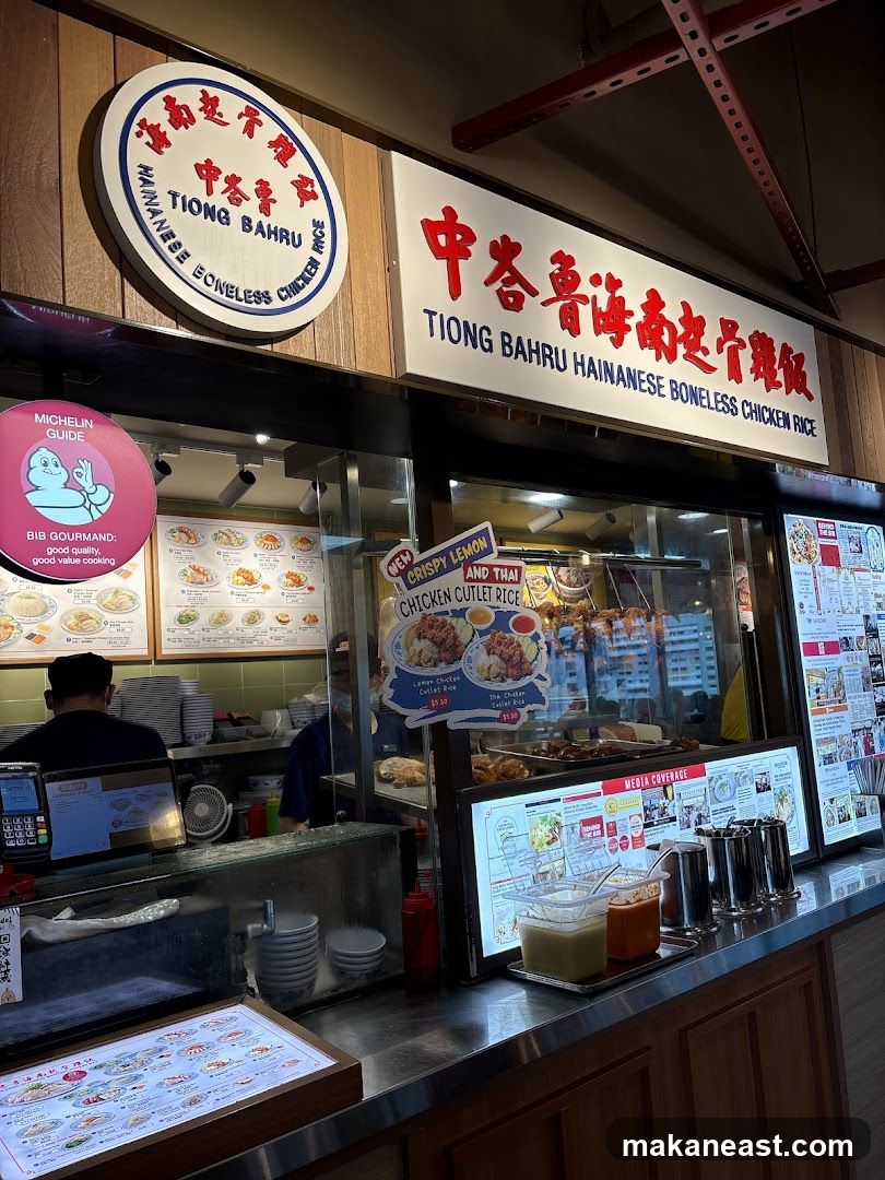 Tiong Bahru Hainanese Boneless Chicken Rice Stall