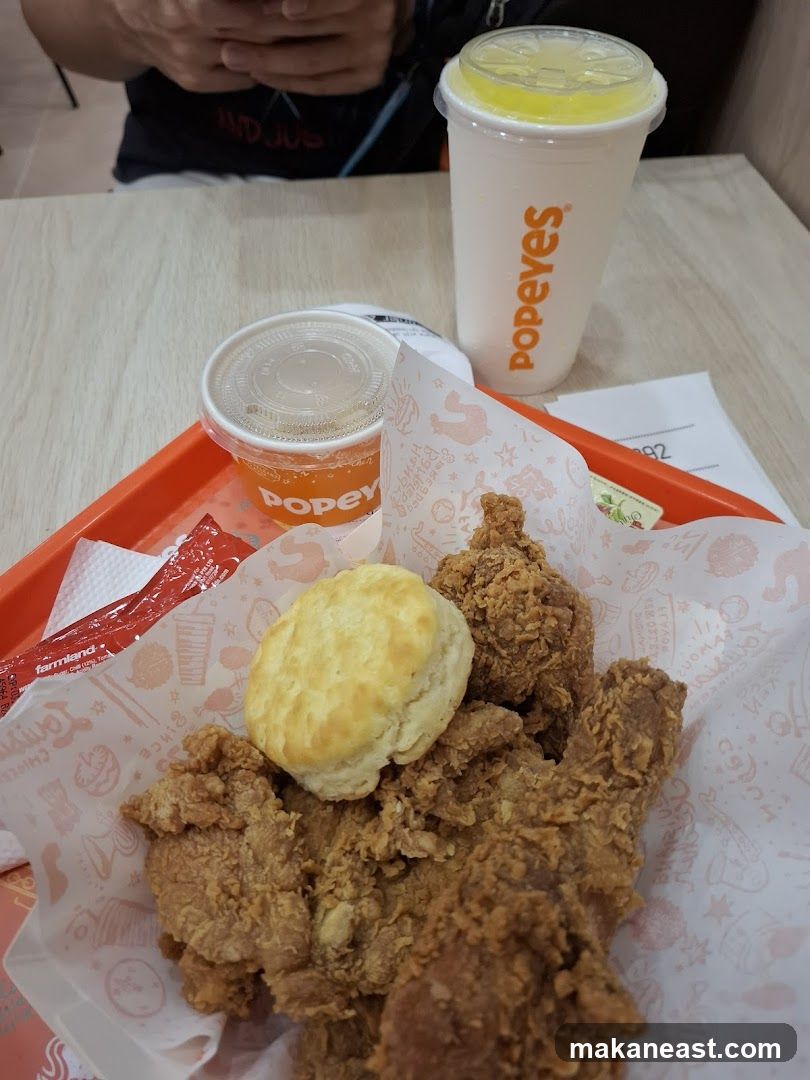 Popeyes Chicken Meal